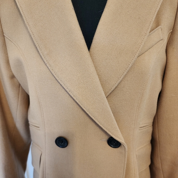 Smythe Reefer wool coat in "camel" color - Picture 2 of 5